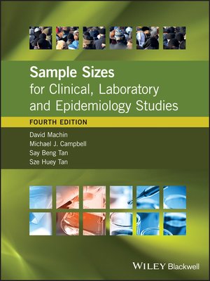 cover image of Sample Sizes for Clinical, Laboratory and Epidemiology Studies
